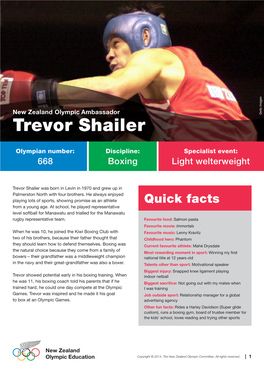 Trevor Shailer