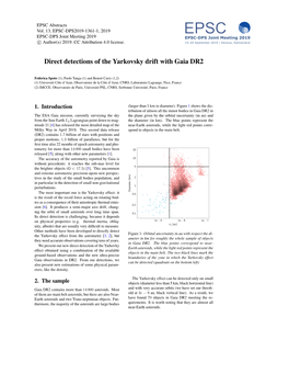 Direct Detections of the Yarkovsky Drift with Gaia DR2