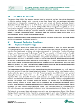 3.0 Geological Setting
