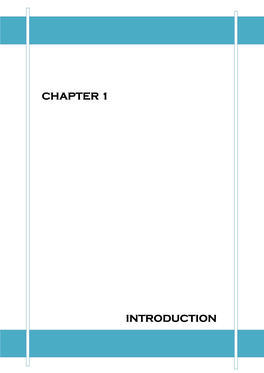 Chapter 1 Introduction Introduction