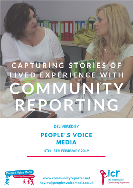 Capturing Stories of Live Experience With