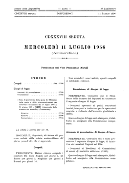 MERCOLEDÌ Il LUG LIO 1956 (An Tinleridiana)