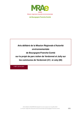 190716 APBFCC38 Projet Éolien De Verdonnet Et Jully 16 Juillet