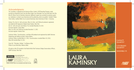 Laura Kaminsky and the Performing Artists Are Grateful: Timothy R