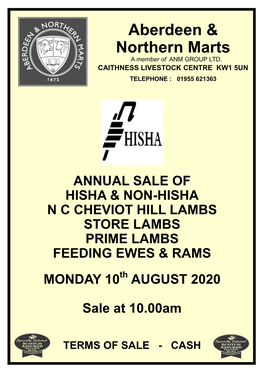 Caithness Livestock Centre Kw1 5Un Telephone : 01955 621363