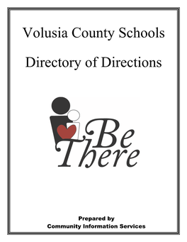 Volusia County Schools Directory of Directions