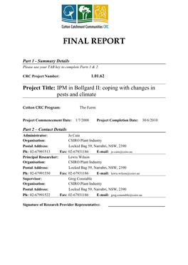 Final Report