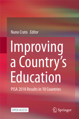 Nuno Crato Editor PISA 2018 Results in 10 Countries