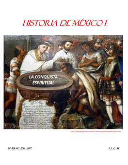 Historia De México I