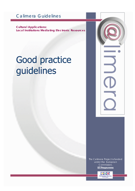 Calimera Guidelines