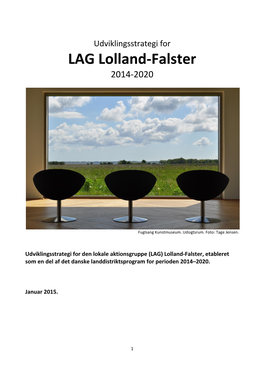 Udviklingsstrategi for LAG Lolland-Falster 2014-2020