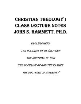 Systematic Theology Is, in My Opinion, the Most Comprehensive Type of Theology