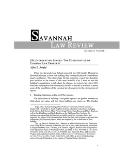 S Avannah Law Review