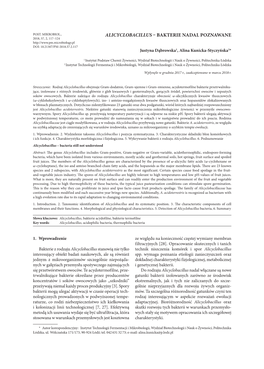 Alicyclobacillus – Bakterie Nadal Poznawane