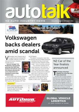 Volkswagen Backs Dealers Amid Scandal
