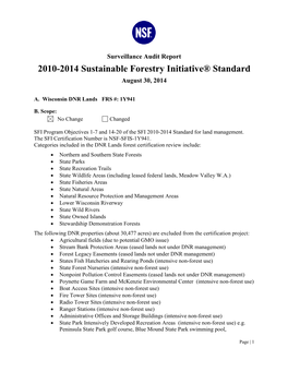 August 2014 SFI Review [PDF]