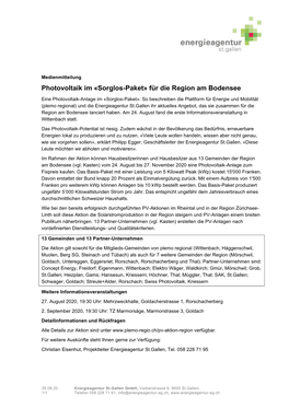 PV Aktion Region-Bodensee