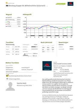 Sascha Hotz Westweg Etappe 08: Wilhelmshöhe (Schonach)