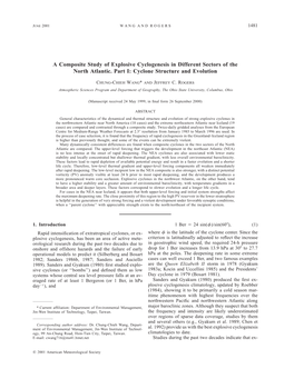 A Composite Study of Explosive Cyclogenesis in Different Sectors of the North Atlantic