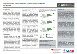 Central and Eastern Equatoria States, South Sudan January - March 2020