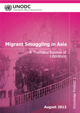 Migrant Smuggling in Asia