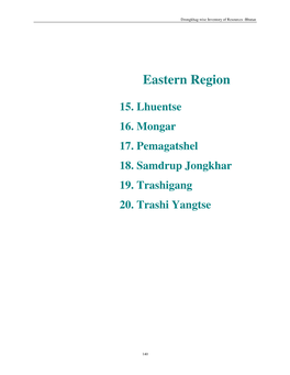 Eastern Region