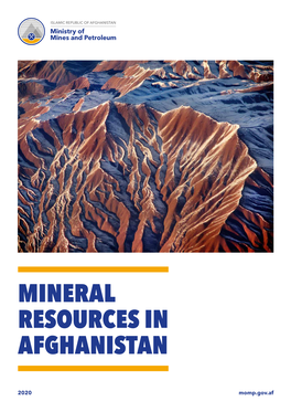 Mineral Resources in Afghanistan