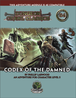 Dungeon Crawl Classics #64: Codex of the Damned