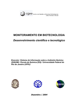 Monitoramento Em Biotecnologia