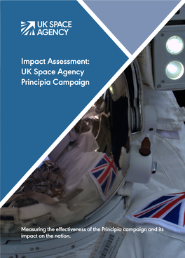 Impact Assessment: UK Space Agency Principia Campaign