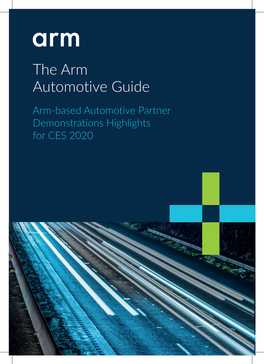 Download the Arm Automotive CES Guide