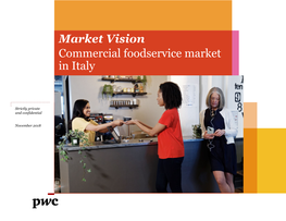 Market Vision Commercial Foodservice Market in Italy