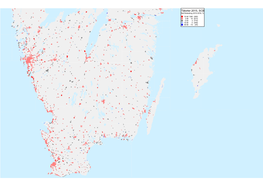 Södra Norrland, Tätorter 2015 Förändring I Folkmängd 2010