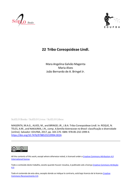 22 Tribo Coreopsideae Lindl