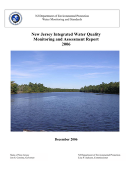 New Jersey Integrated Water Quality Monitoring and Assessment Report 2006