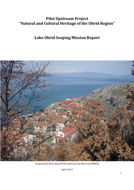 Natural and Cultural Heritage of Ohrid