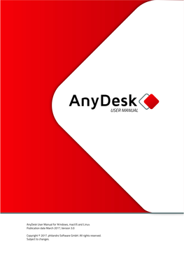 Installing Anydesk