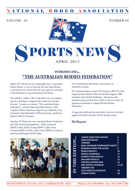 Sports News April 2013 3