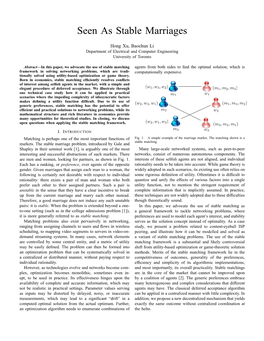 Seen As Stable Marriages