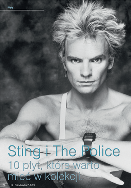 Sting I the Police Sting I the Police