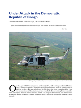 Under Attack in the Democratic Republic of Congo