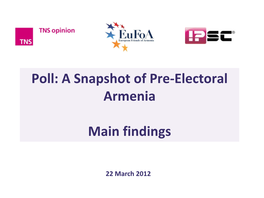 To Download the Results of the Opinion Poll
