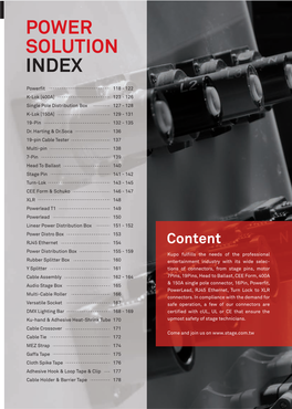 Power Solution Index