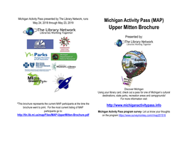 Upper Mitten Brochure Guide