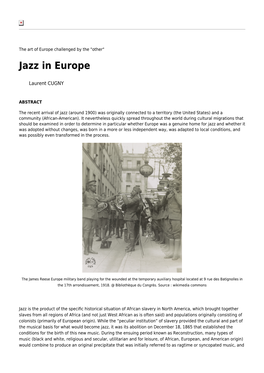 Jazz in Europe