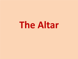 The Altar.Pdf