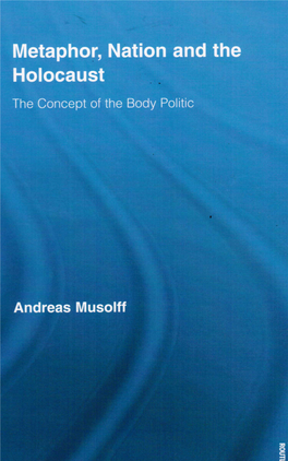 Metaphor, Nation and the Holocaust: the Concept of the Body Politic