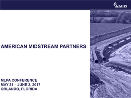 American Midstream Partners