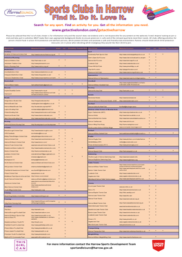 Harrow-Sports-Clubs---A3-Poster