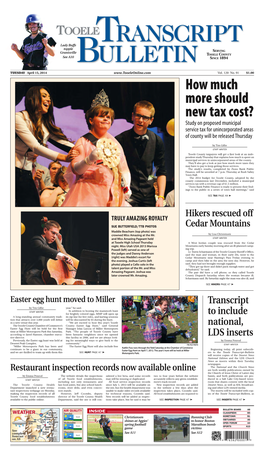 4-15-14 Transcript Bulletin